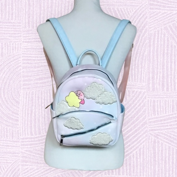 Nintendo Kirby Wrap Star Soaring Mini Backpack - Picture 2 of 16